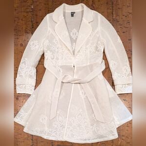 Windsor L Lace Cardigan/Robe